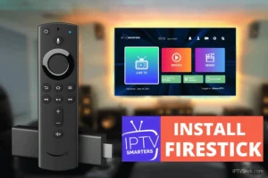 Pantalla de Smart TV mostrando error o problema con la app Smarters Pro