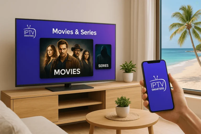 Ver filmes e séries com IPTV Smarters Pro durante as férias de verão