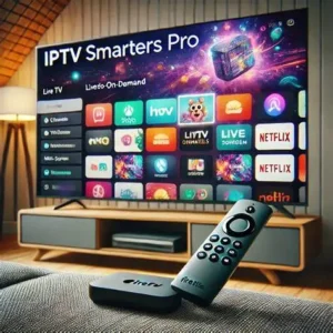 IPTV Smarters Pro Interface on Firestick – 2025 Version