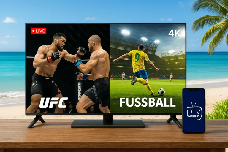 IPTV Smarters Pro zeigt UFC und Fußball live in 4K auf Fernseher und Handy