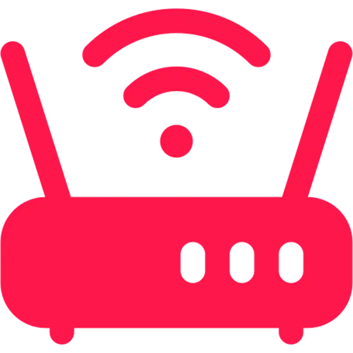 High-speed IPTV setup with internet router